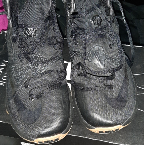 Lebron's 13 all black gum sole - Picture 5 of 7